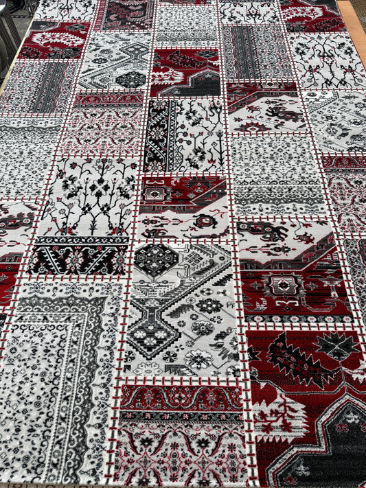 Florya Red/Grey Design