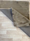 Luxury Faux Fur Taupe Super Soft Rug | Premium Quality | Free Delivery & Fast Dispatch