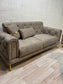 Elitra Sofa Set - Beige with Gold Accents | Bullring Rugs Ltd
