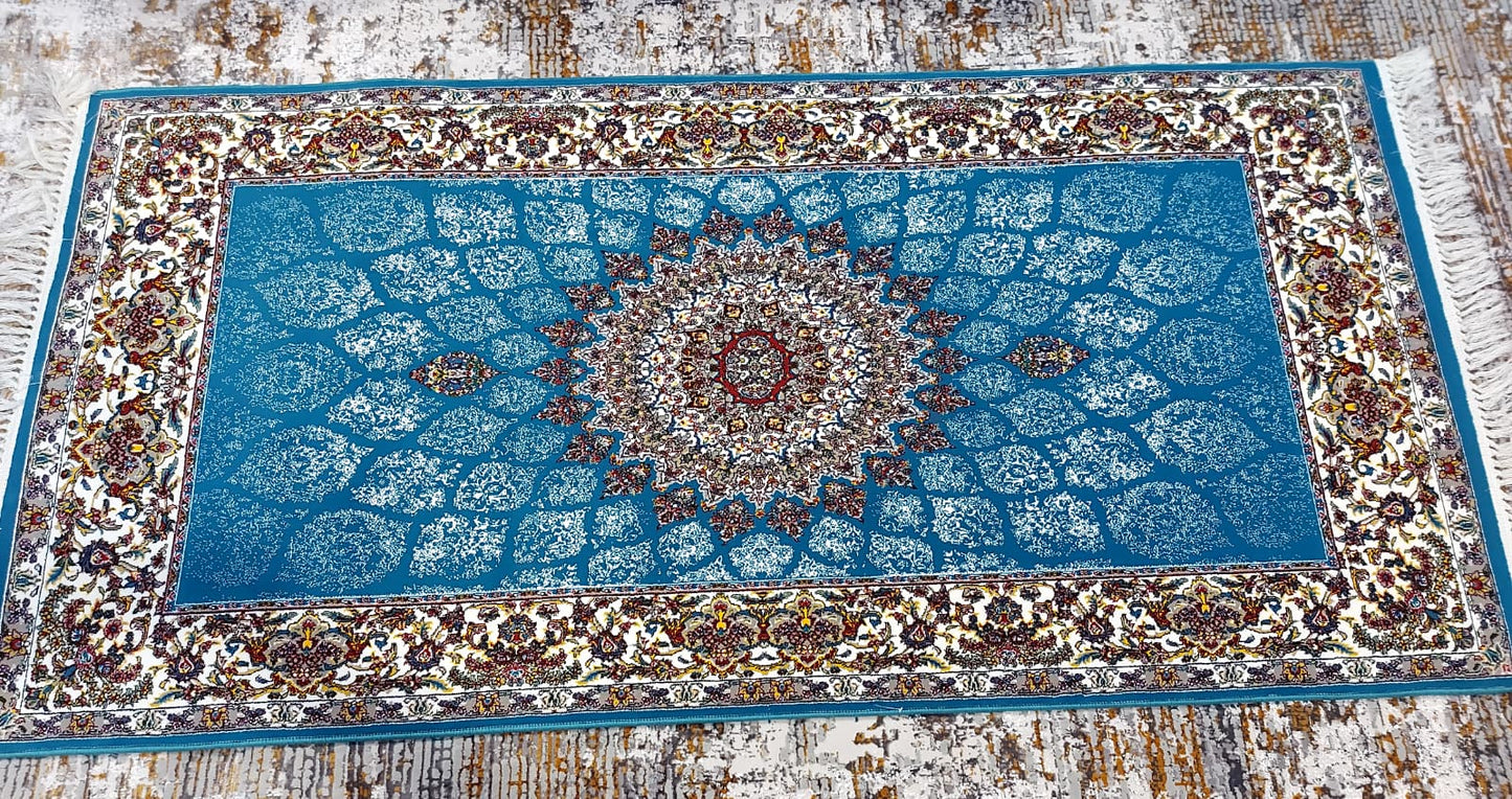 Ghalamkar - 700 Reeds Rug