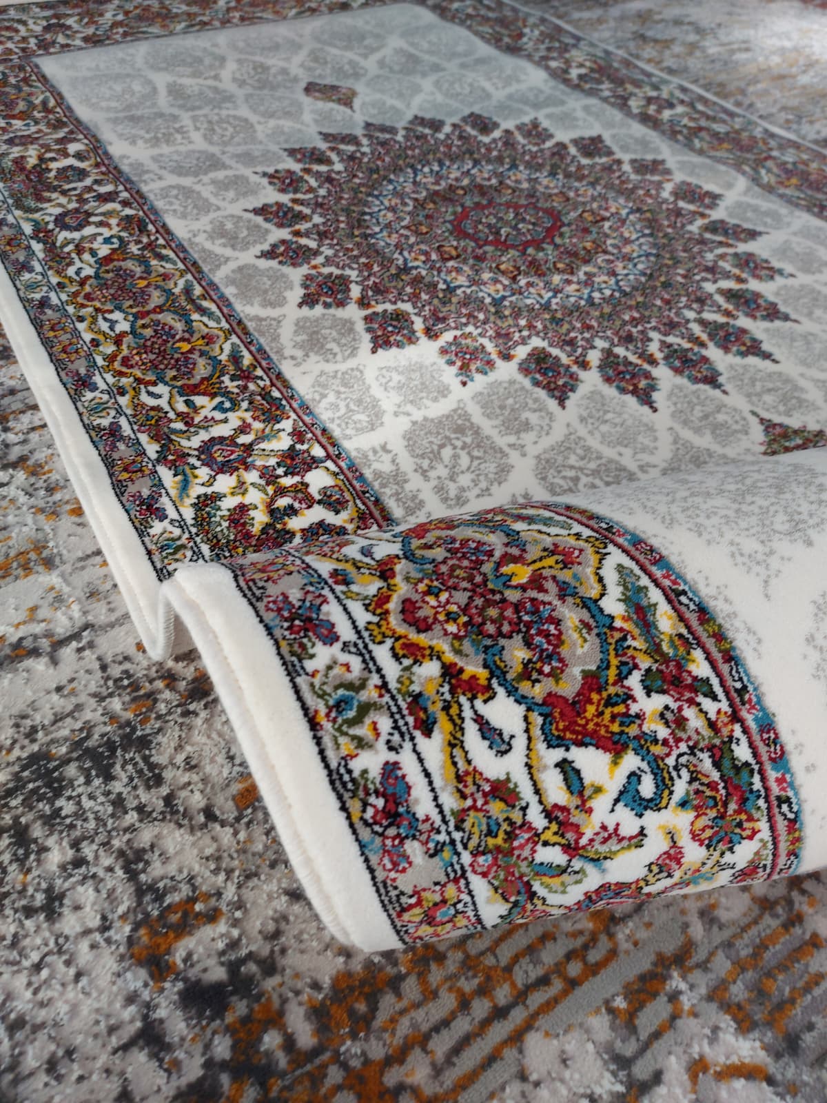 Ghalamkar - 700 Reeds Rug