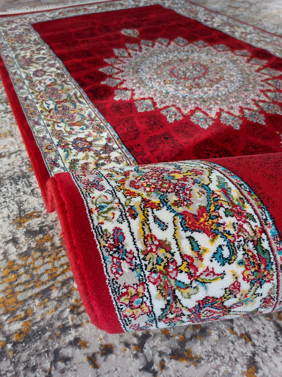 Ghalamkar - 700 Reeds Rug