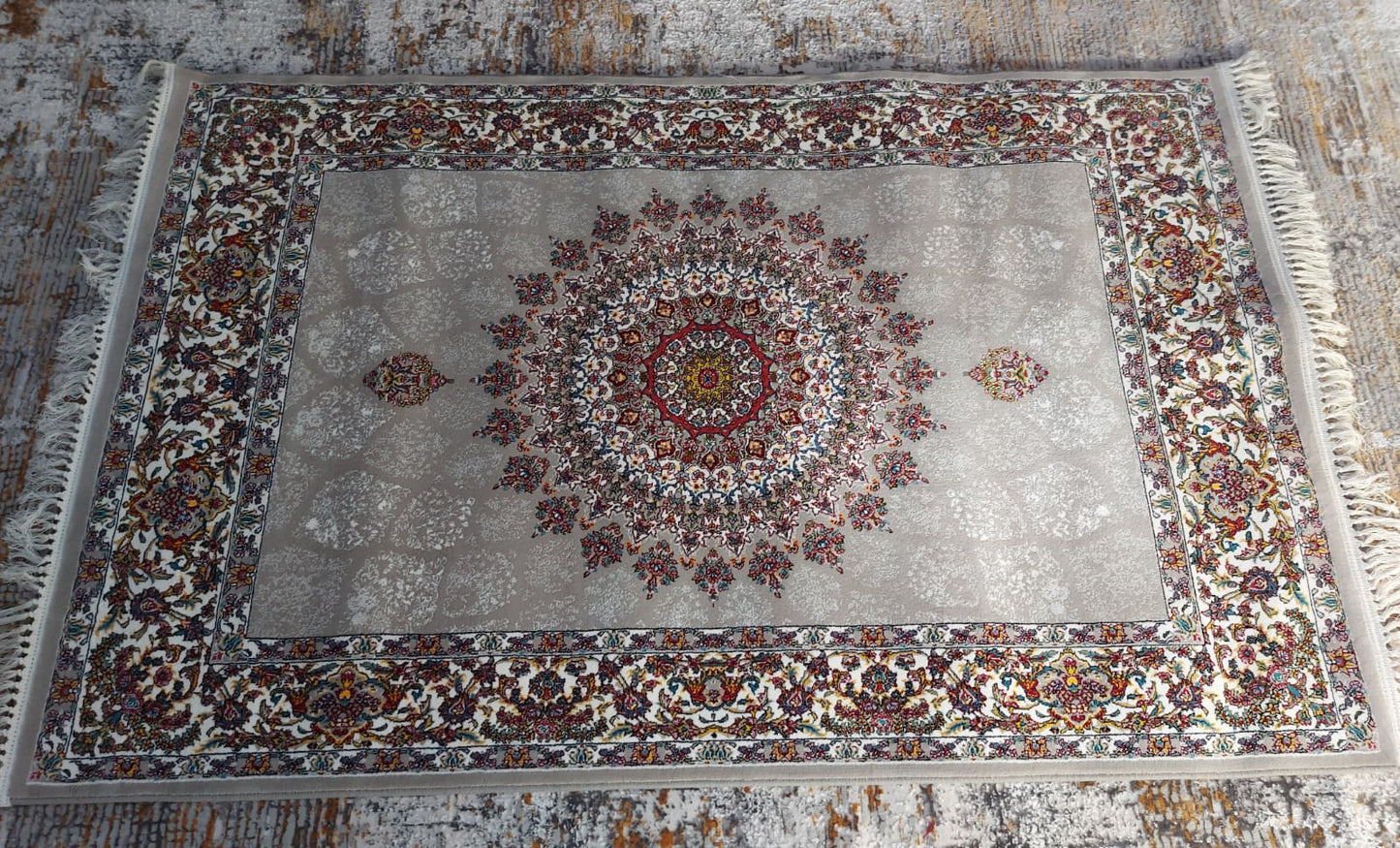 Ghalamkar - 700 Reeds Rug