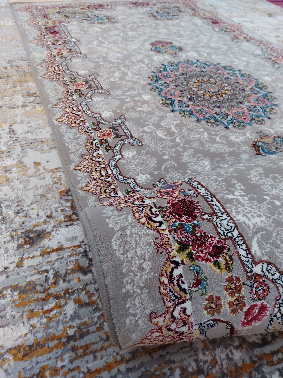 Ghalamkar - 700 Reeds Rug