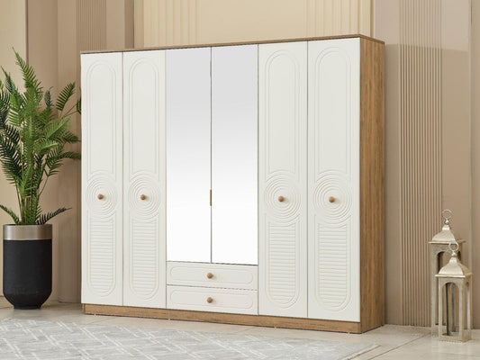 Bahama 6 Door Wardrobe