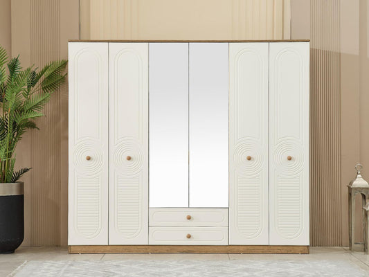 Bahama 6 Door Wardrobe
