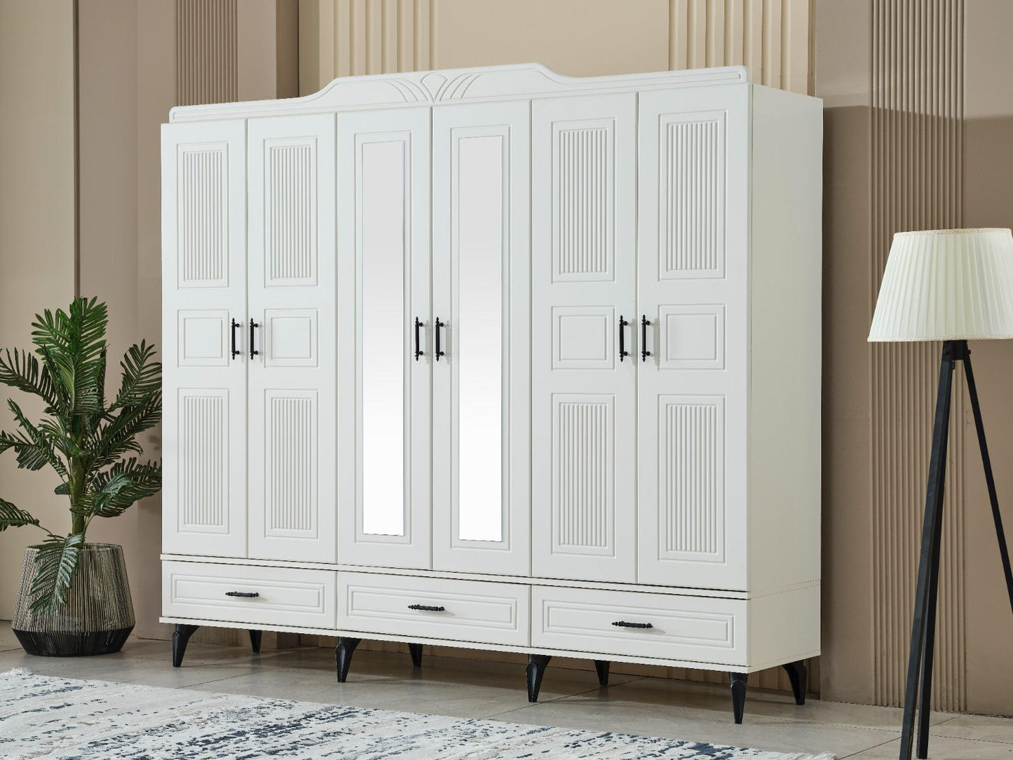 Impala 6 Door Wardrobe