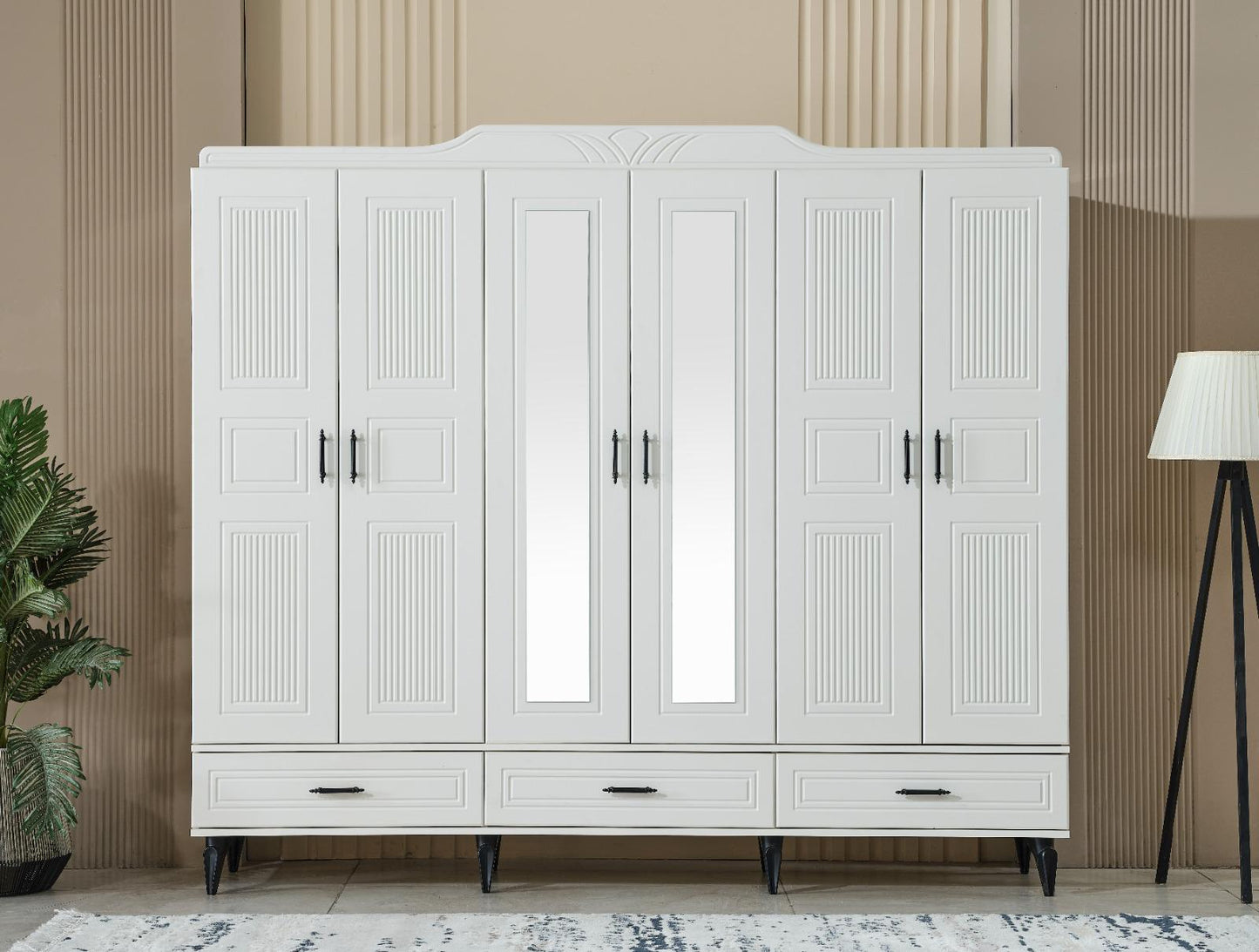 Impala 6 Door Wardrobe