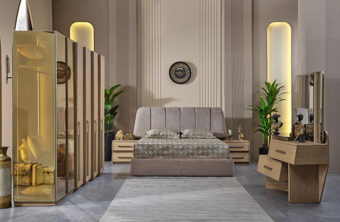 Pyramid Full Bedroom Set