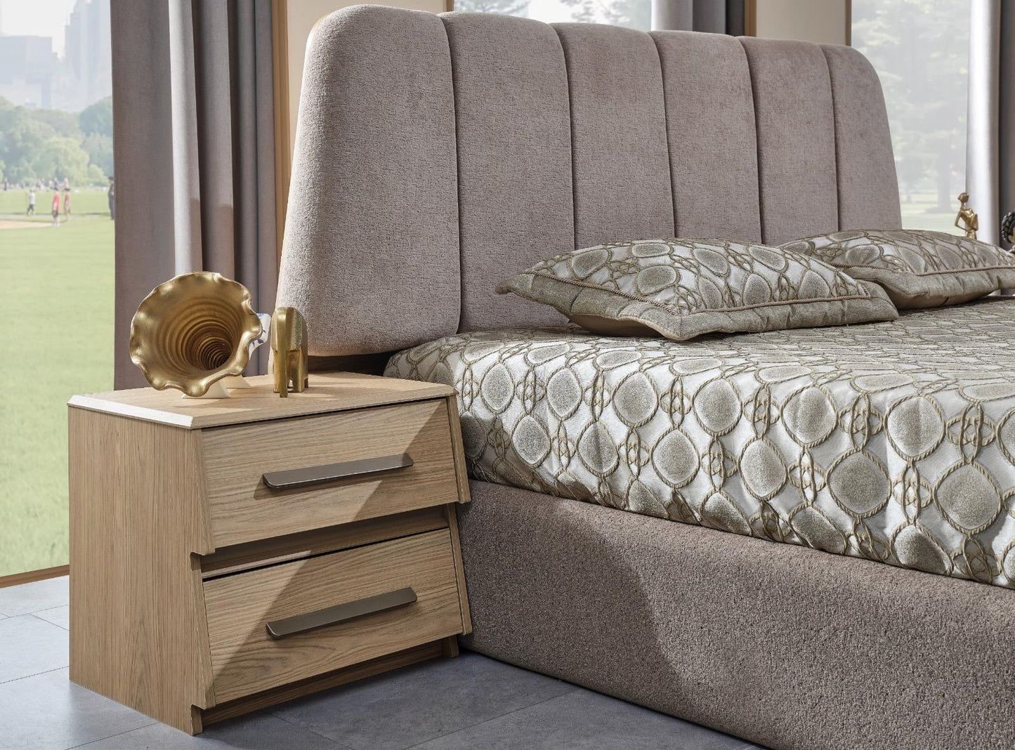 Pyramid Full Bedroom Set