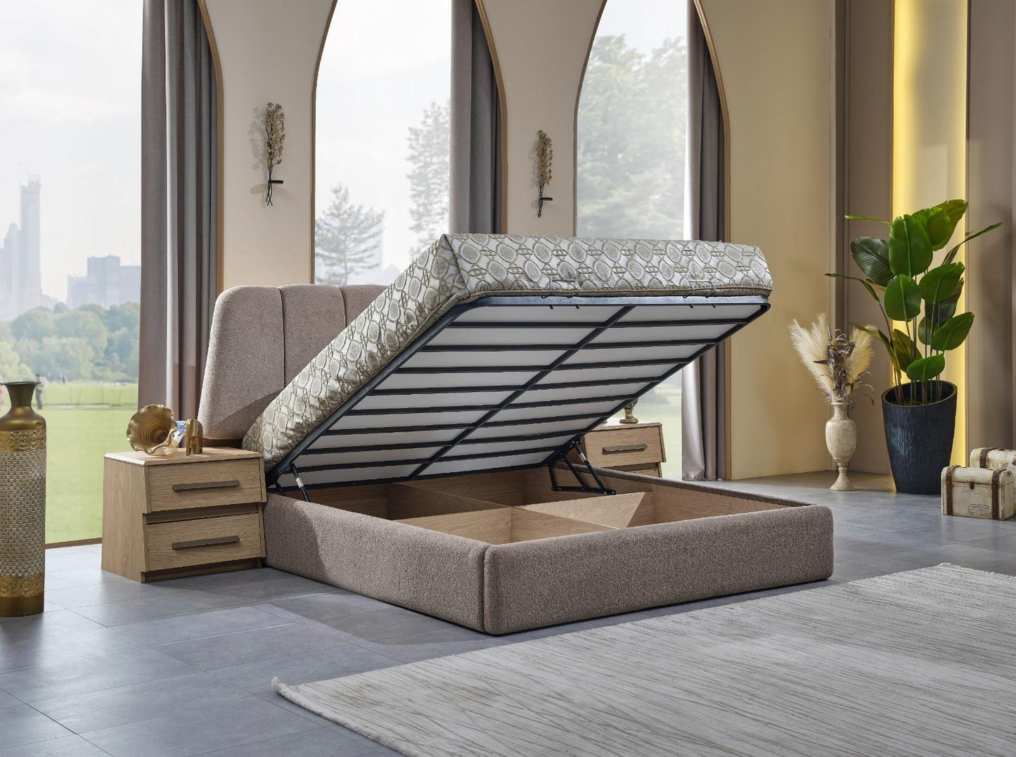 Pyramid Full Bedroom Set