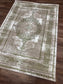 Distressed Vintage Pattern Area Rug – Traditional Carpet with Jute Backing | Soft Polyester Living Room Rug & Hallway Runner