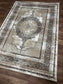 Distressed Vintage Pattern Area Rug – Traditional Carpet with Jute Backing | Soft Polyester Living Room Rug & Hallway Runner