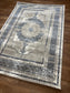 Distressed Vintage Pattern Area Rug – Traditional Carpet with Jute Backing | Soft Polyester Living Room Rug & Hallway Runner