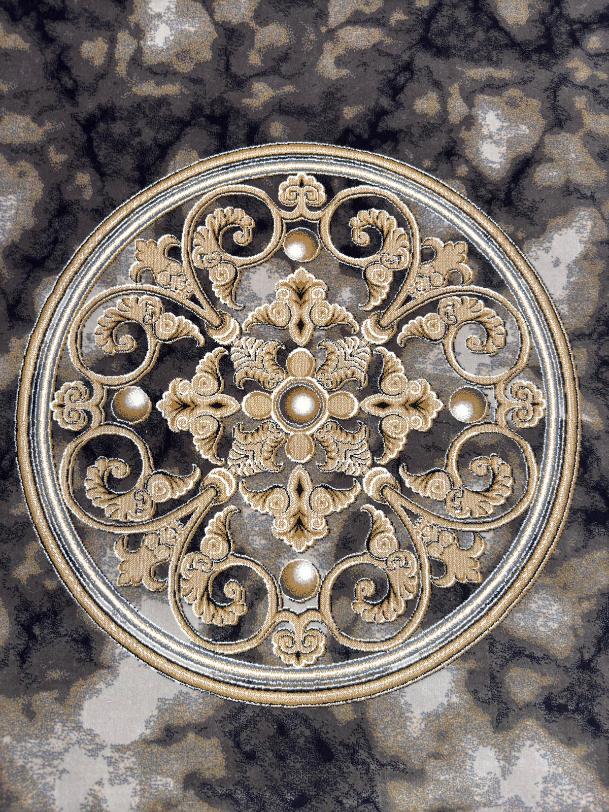 Luxurious 1200 Reeds Machine-Made Persian Rug | Free Delivery & Available in Silver and Smokey