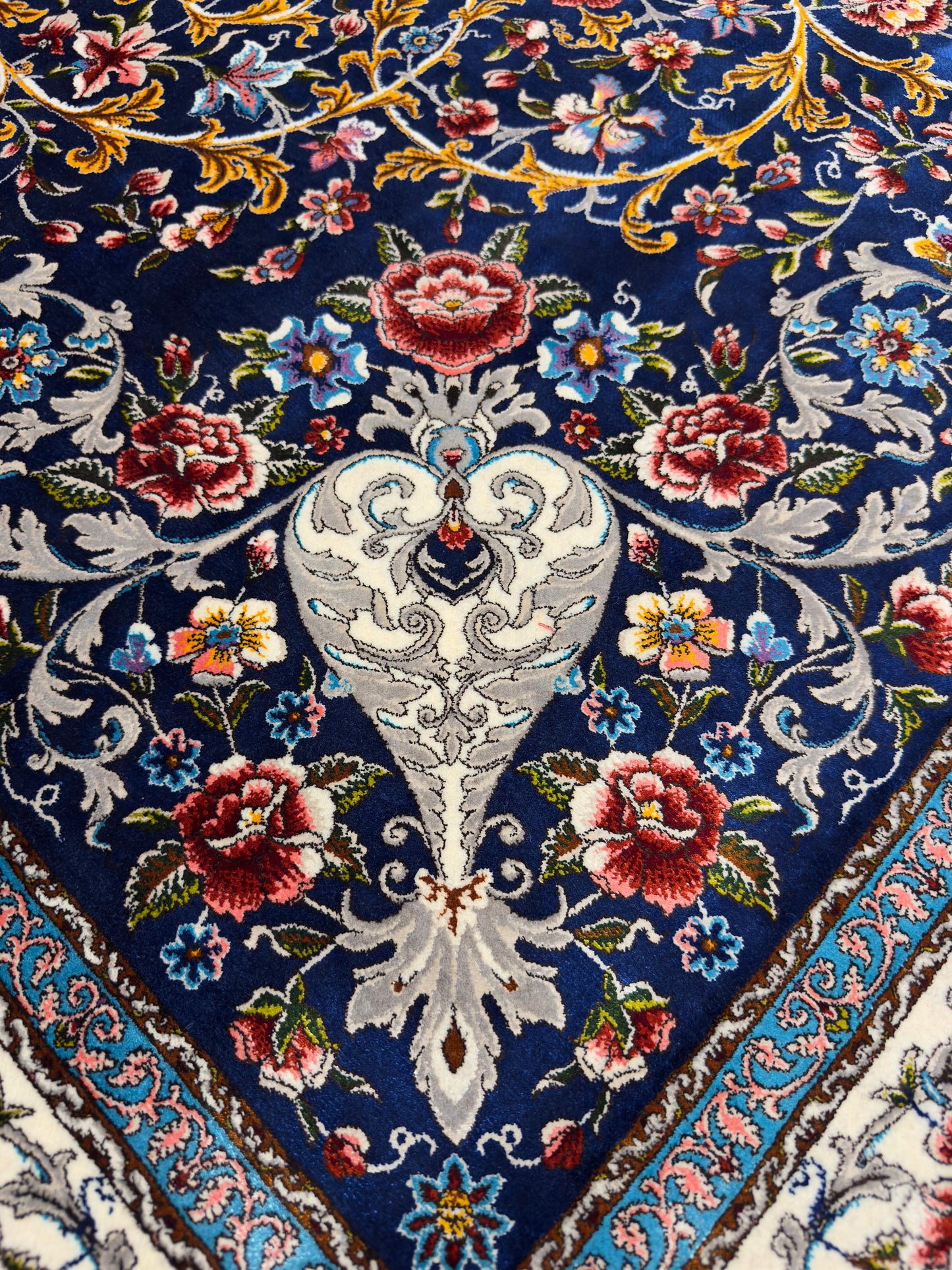 Fine Persian Silk Rug