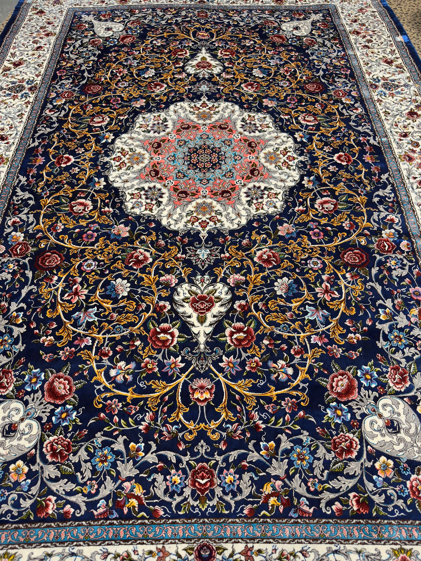 Fine Persian Silk Rug