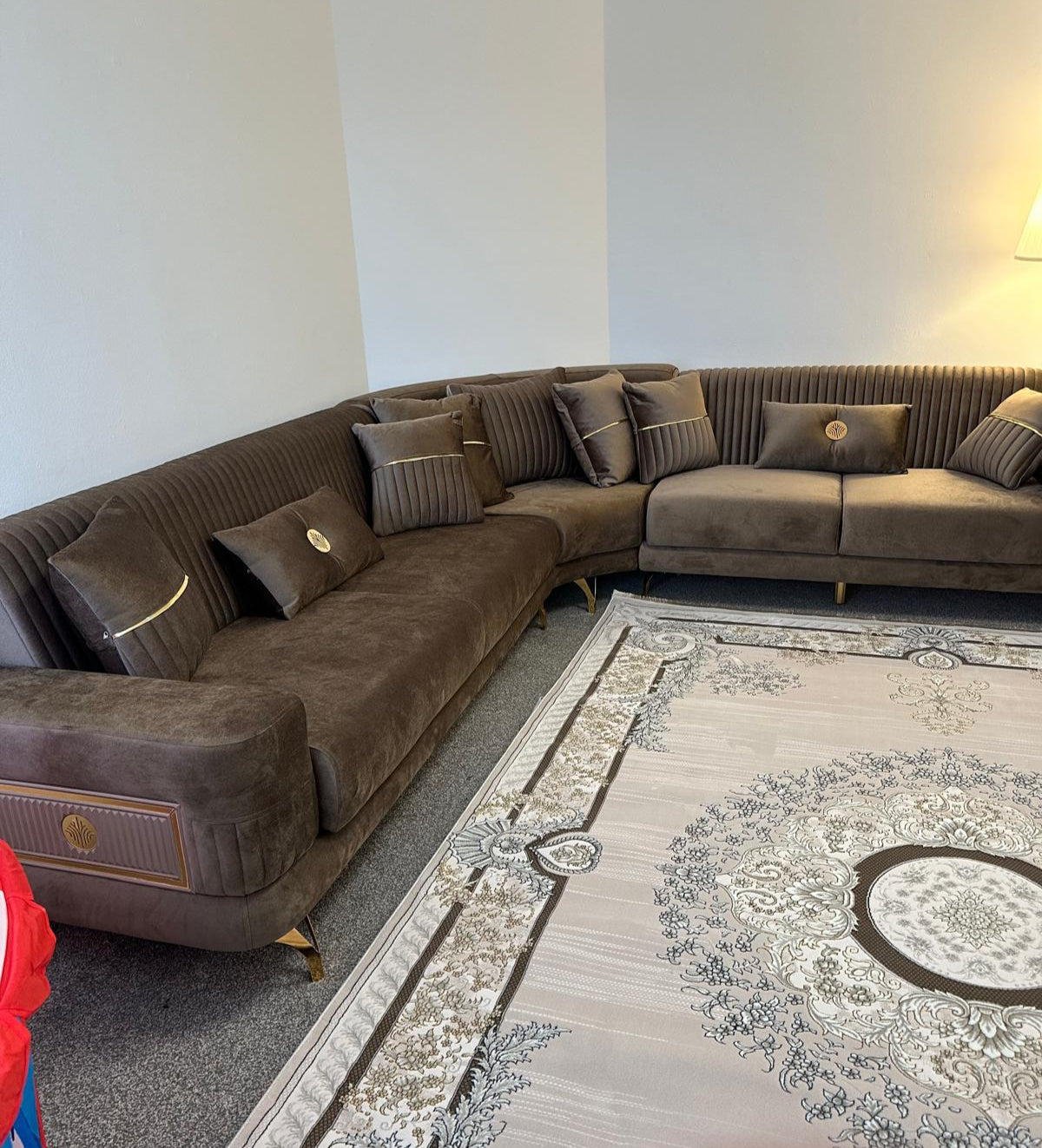 Aspendous Brown - Corner Sofa