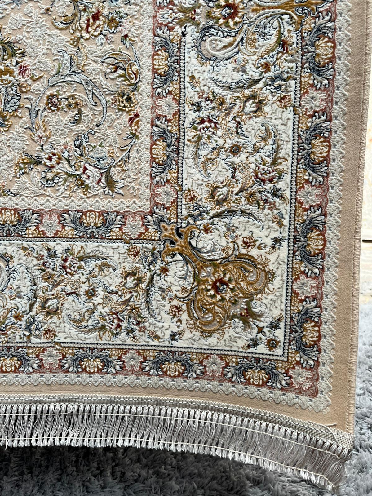 Beige Persian Rug - 1500 Reeds