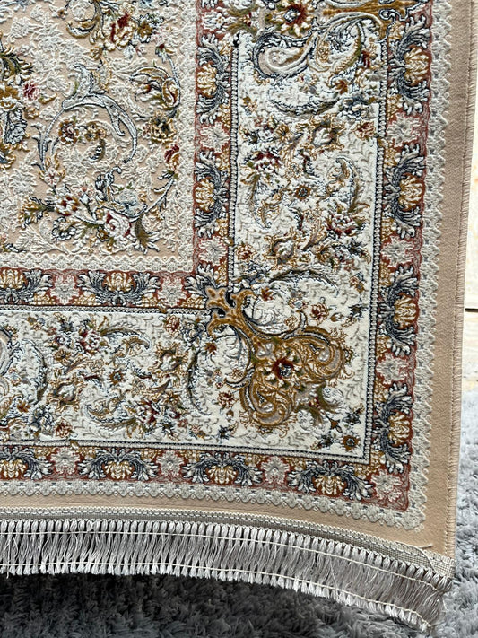 Beige Persian Rug - 1500 Reeds