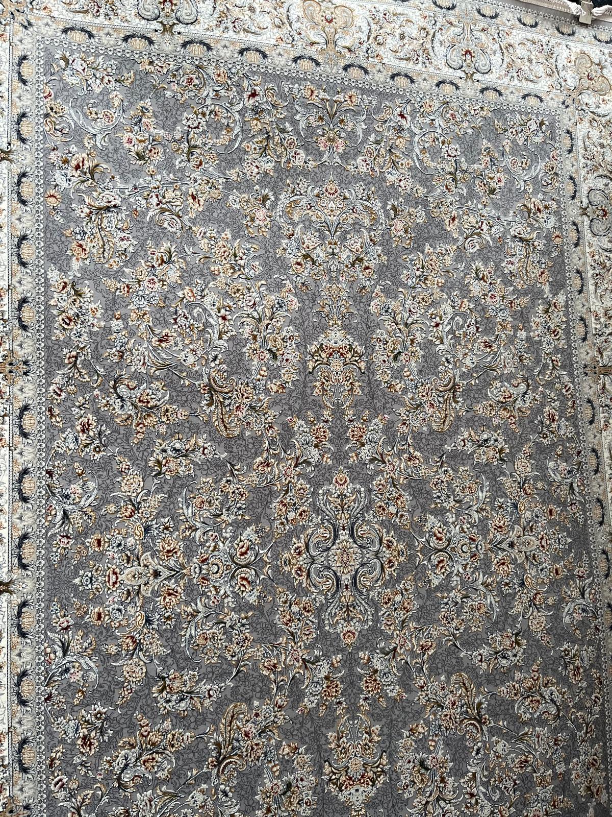 Grey Persian Rug - 1500 Reeds