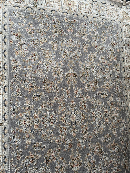 Grey Persian Rug - 1500 Reeds