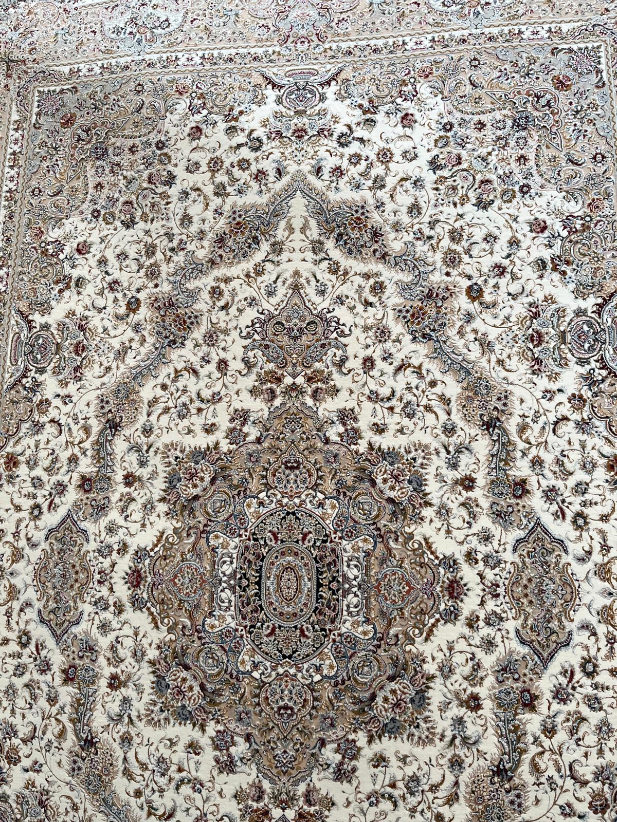 Cream Persian Rug - 1500 Reeds