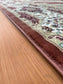 Isfahan Red Design Living Room Area Rug