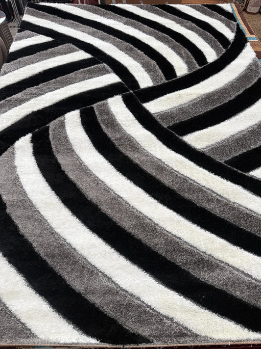 Flame - Black & White Design