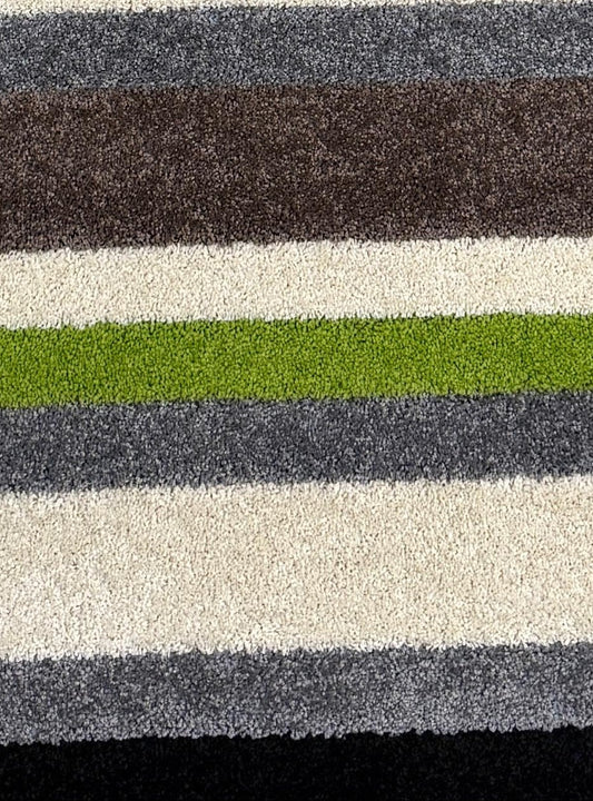 Linea Machine Washable Rug with Non-Slip Backing – Ideal for Hallways & Kitchens