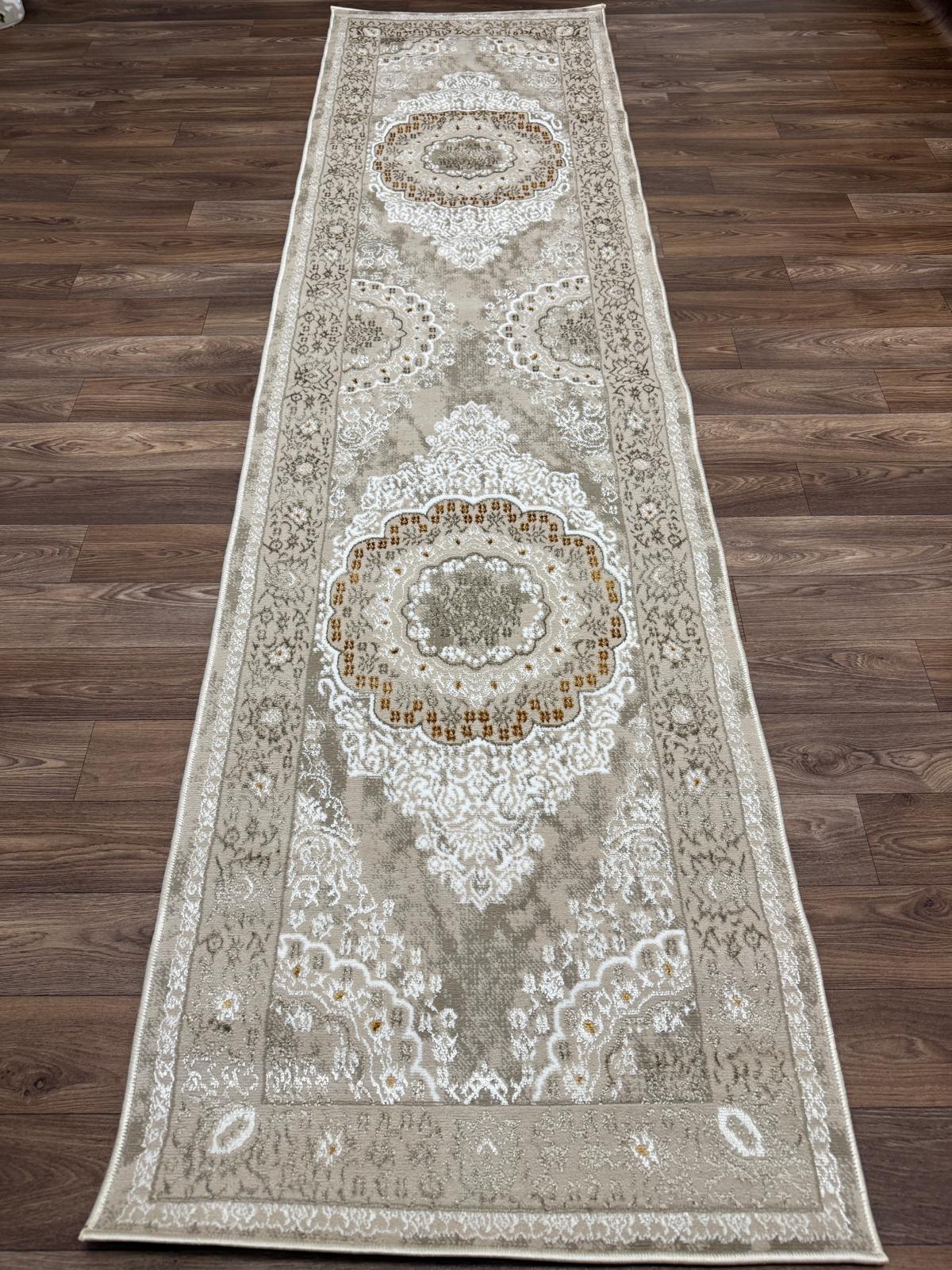 Oriental Shimmer Rug - Emoji 1.6 - Elegant Oriental Style Living Room Area Rug | 4 Colours & 3 Sizes