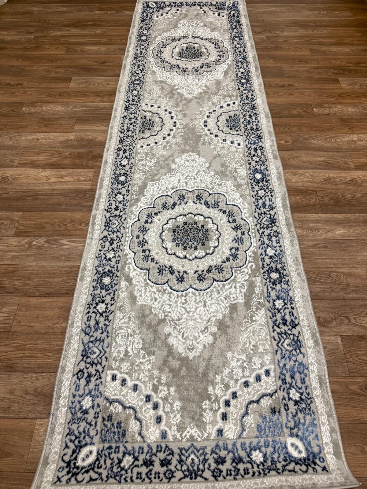Oriental Shimmer Rug - Emoji 1.6 - Elegant Oriental Style Living Room Area Rug | 4 Colours & 3 Sizes