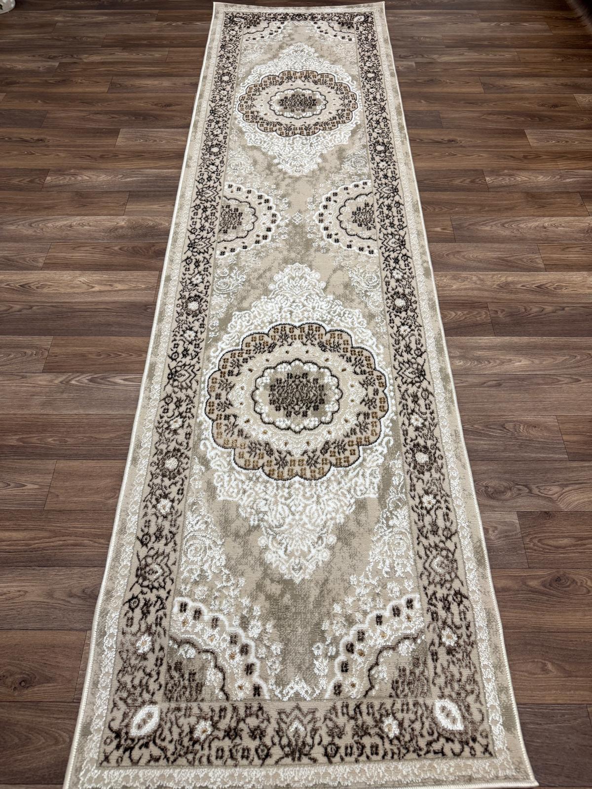 Oriental Shimmer Rug - Emoji 1.6 - Elegant Oriental Style Living Room Area Rug | 4 Colours & 3 Sizes