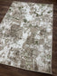 Abstract Shimmer Rug - Emoji 1.6 - Marble Design Style Living Room Area Rug