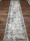 Vintage Floral Area Rug – Soft Polyester Carpet with Jute Backing | Traditional Pattern Rug | Living Room, Bedroom & Hallway Runner