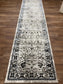 Vintage Floral Area Rug – Soft Polyester Carpet with Jute Backing | Traditional Pattern Rug | Living Room, Bedroom & Hallway Runner