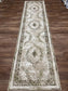 Vintage Medallion Area Rug – Traditional Carpet with Jute Backing | Soft Polyester Living Room Rug & Hallway Runner