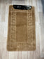 Light Brown Bathroom Mats - Greek Key Bathmat & Pedestal 2pc Set