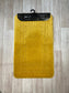 Bright Yellow Bathroom Mats - Greek Key Bathmat & Pedestal 2pc Set